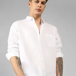 Fab Star Men Semi Sheer Casual Shirt-picture-23