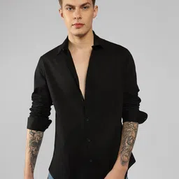 Fab Star Men Semi Sheer Casual Shirt-picture-41