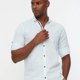 Trendyol Men Green Contemporary Casual Shirt-picture-13