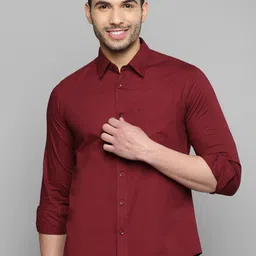 Allen Cooper Cotton Casual Shirt-image-90