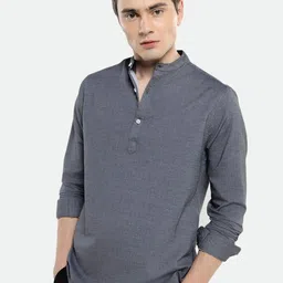 Dennis Lingo Pure Cotton Casual Shirt-image-40