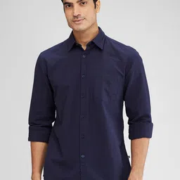 Parx Men Slim Fit Opaque Casual Shirt-image-29