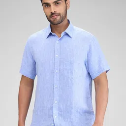 ColorPlus Men Tailored Fit Opaque Casual Shirt-picture-13