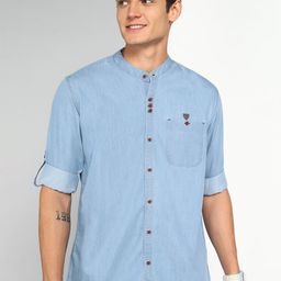 Kuons Avenue Smart Slim Fit Opaque Casual Shirt-picture-9
