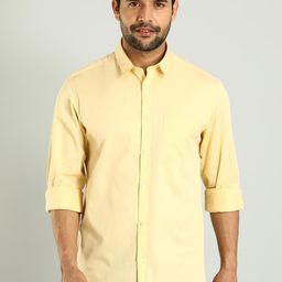 Indian Terrain Classic Slim Fit Pure Cotton Casual Shirt-picture-44