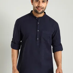 Indian Terrain Classic Slim Fit Cotton Casual Shirt-image-49