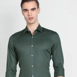 Arrow Geometric Printed Twill Cotton Formal Shirt-picture-29