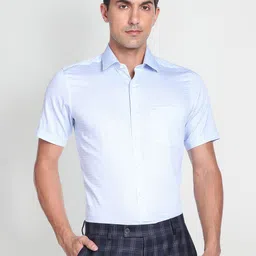 Arrow Striped Cotton Formal Shirt-picture-41