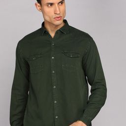 Kuons Avenue Spread Collar Cotton Casual Shirt-picture-19