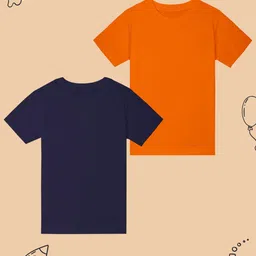 BAESD Boys Pack of 2 Round Neck Cotton T-shirt-picture-38