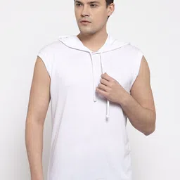 Friskers Men White Raw Edge T-shirt-picture-30