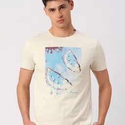 Being Human Graphic Printed Round Neck Short Sleeves T-shirt image 1