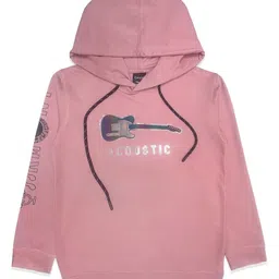 CAVIO Boys Typography Hooded T-shirt-picture-55