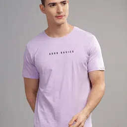 ADRO Men Typography Raw Edge T-shirt-picture-18