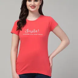 Trend Level Typography Cotton T-shirt-picture-39