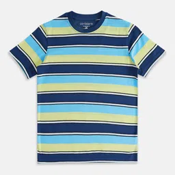 Pantaloons Junior Boys Striped Cotton T-shirt-picture-30