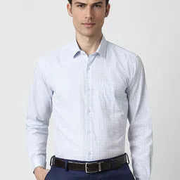 Peter England Tartan Checked Formal Shirt-picture-12