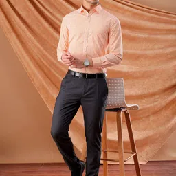 the indian garage co. x luxe Luxe by TIGC Slim Fit Striped Spread Collar Formal Shirt-picture-29