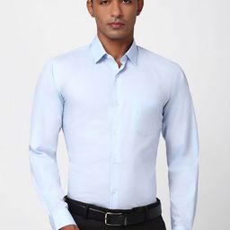 Peter England Men Solid Spread Collar Formal Shirt-picture-27