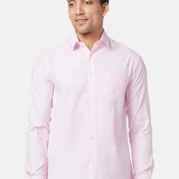 BYFORD by Pantaloons Men Slim Fit Spread Collar Casual Shirt-image-9
