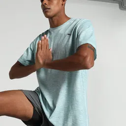 Puma STUDIO FOUNDATION WASH Short Sleeves Yoga T-shirt-picture-31