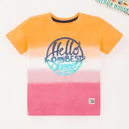 Ed-a-Mamma Boys Typography Printed Cotton T-shirt-picture-37