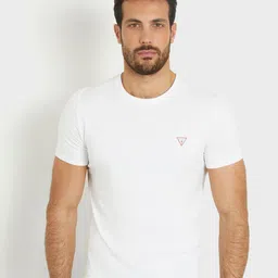 GUESS Round Neck Cotton T-shirt-picture-54