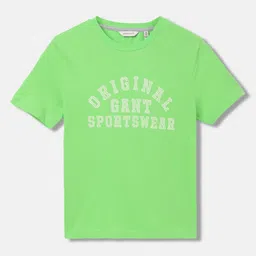 GANT Solid Round Neck Relaxed Fit T-Shirt-picture-39
