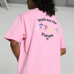 Puma DOWNTOWN Graphic Printed Relaxed Fit T-shirt image 1