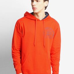 Wildcraft Men Red Printed Hooded Sweatshirt-picture-17