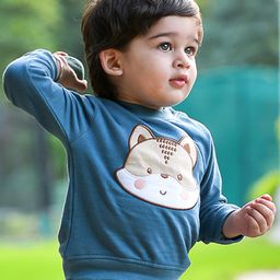 MiArcus Unisex Kids Animal Graphics Embroidered Sweatshirt-picture-38