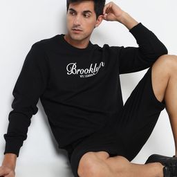 R&B Men Printed Round Neck Long Sleeves Sweatshirt-picture-15