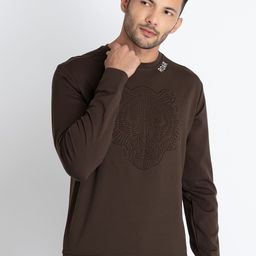 Status Quo  Self Design Cotton Pullover Sweatshirt-picture-8