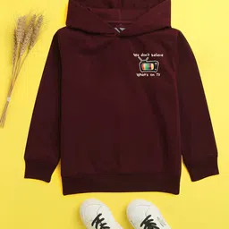 NUSYL Unisex Kids Hooded Sweatshirt-image-81