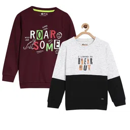 3PIN Boys Pack Of 2 Cotton Sweatshirts-picture-10