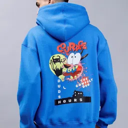 WEARDUDS Printed Hooded Oversized Cotton & Fleece Sweatshirt-picture-52
