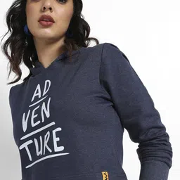 Campus Sutra Typography Printed Hooded Cotton Pullover Sweatshirt-picture-35