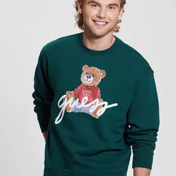 GUESS Men Graphic Printed Hooded Sweatshirt-image-88