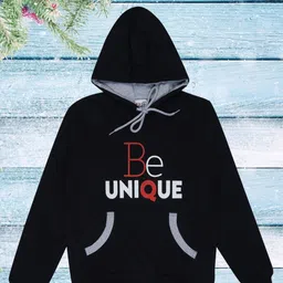 dongli Boys Typographic Printed Hooded Pullover Sweatshirt-picture-50