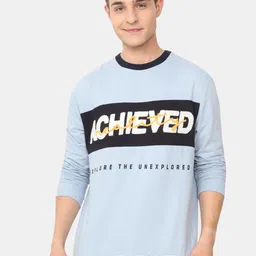 ARDEUR Men Blue Printed Sweatshirt-picture-35