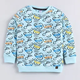 Ginie Boys Conversational Printed Cotton Sweatshirt-image-25