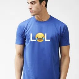 EPPE Men Blue Printed T-shirt-picture-37