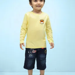 NUSYL Infant Kids Graphic Printed Long Sleeves Pure Cotton T-shirt-picture-20