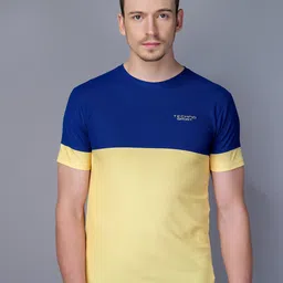 Technosport Colourblocked Antimicrobial Active T-shirt-image-26
