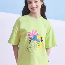 Stylo Bug Girls Drop-Shoulder Sleeves T-shirt-picture-47