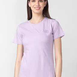 Candyskin Women Pure Cotton Lounge T-Shirt-image-12