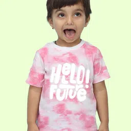 NUSYL Kids Typography Printed T-shirt-picture-50
