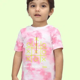NUSYL Kids Printed Tie & Dye T-shirt-picture-33