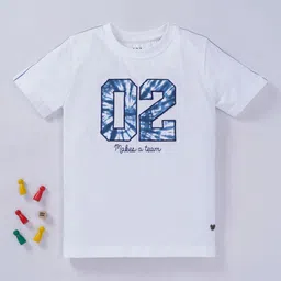 Ed-a-Mamma Boys Varsity Printed Cotton T-shirt-picture-34