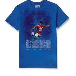Gini and Jony Boys Sport Printed Round Neck Cotton T-shirt-picture-35